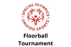 floorball tournament special olympics unified sports logo